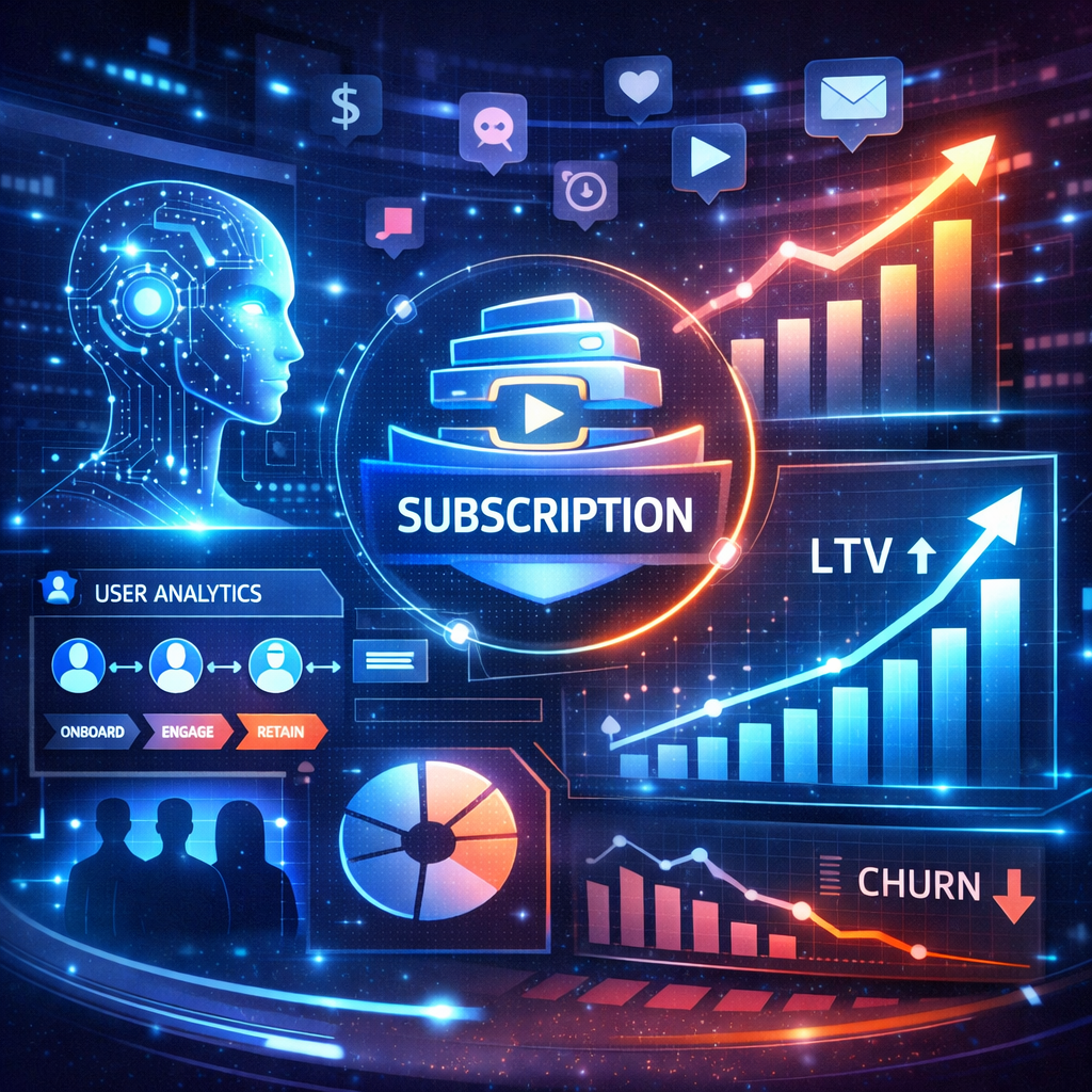 AI in Subscription Businesses: 7 Powerful Ways to Reduce Churn and Increase Lifetime Value in 2026