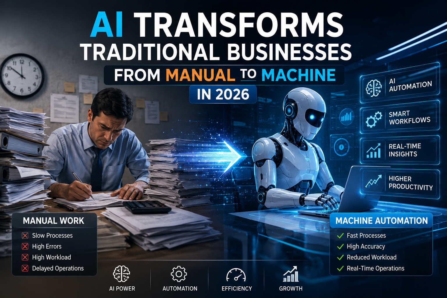 AI Transforms Traditional Businesses