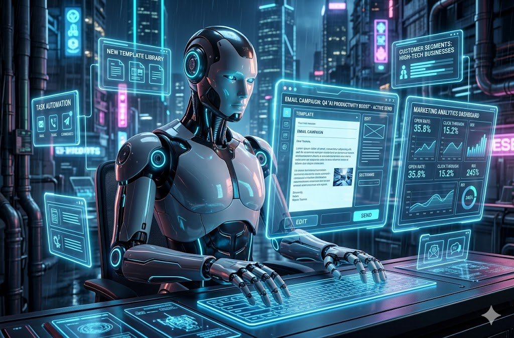 AI-Powered Email Marketing automation dashboard